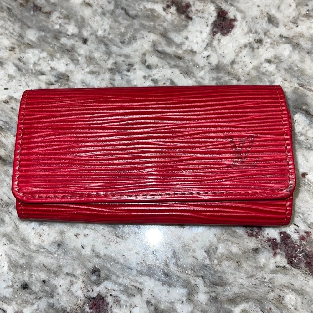 Louis Vuitton Epi leather wallet key holder